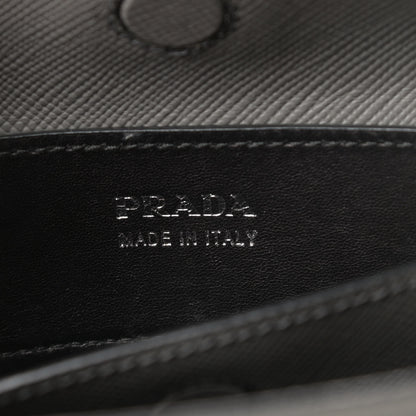 Prada Saffiano Cuir Convertible Top Handle Tote Marmo 6 of 14