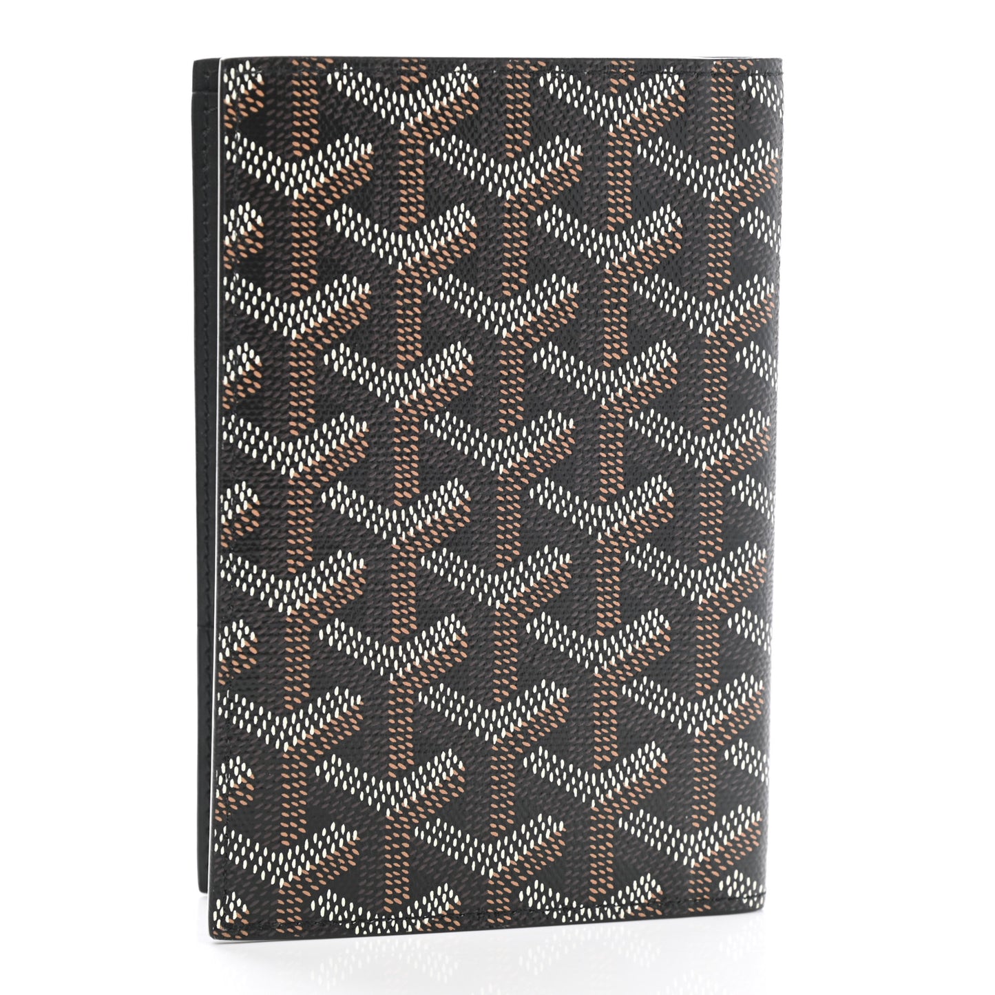Goyardine Passport Wallet Black