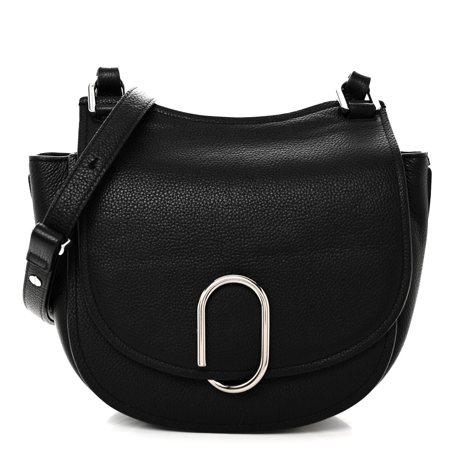 3.1 Phillip Lim Calfskin Alix Hunter Crossbody Bag Black 1 of 9