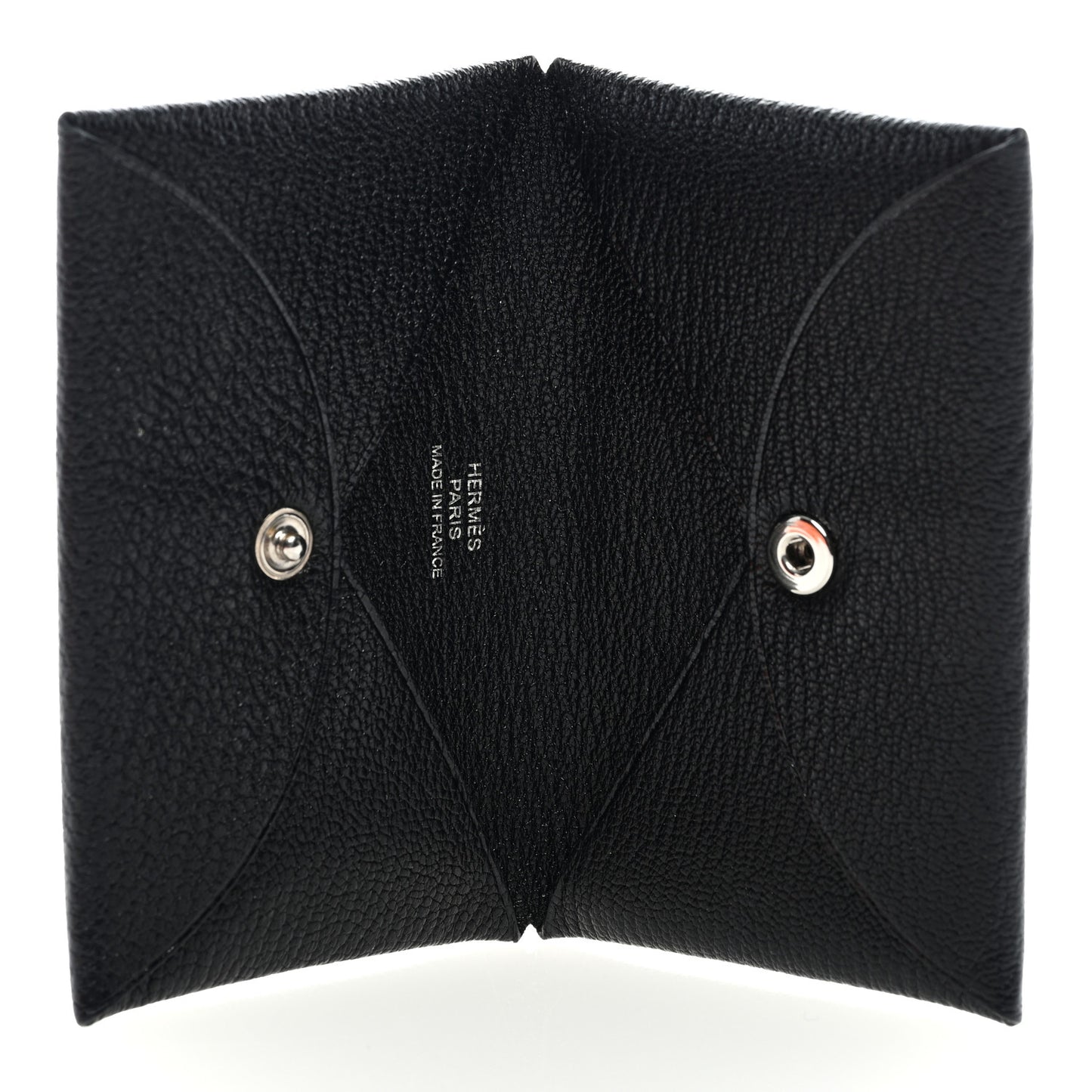 Chevre Mysore Calvi Card Case Black