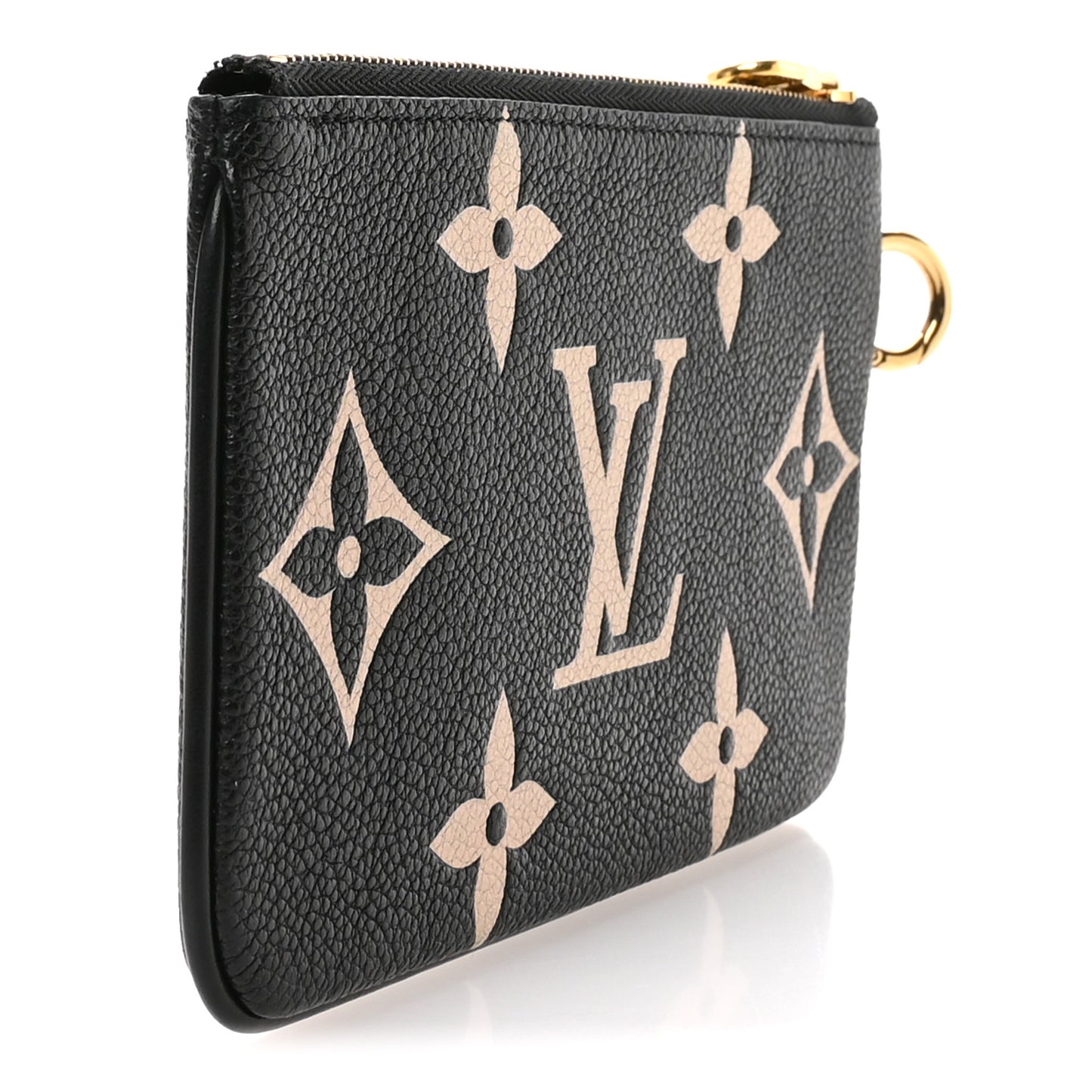 Empreinte Monogram Giant Crafty Trio Pochette Black Creme