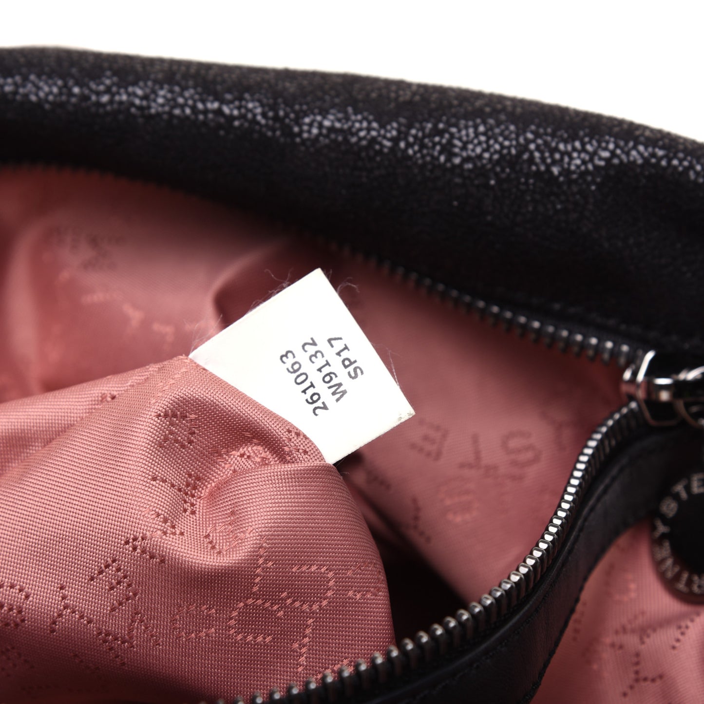 Shaggy Deer Small Falabella Tote Black