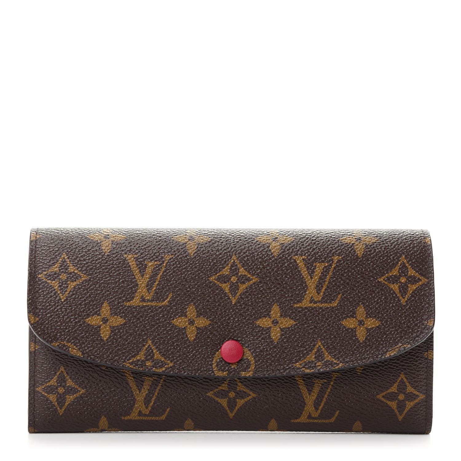 Louis Vuitton Monogram Emilie Wallet Fuchsia 1 of 8