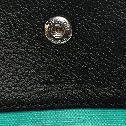Goyard Goyardine Pouch Claire Voie Black Blue 6 of 6
