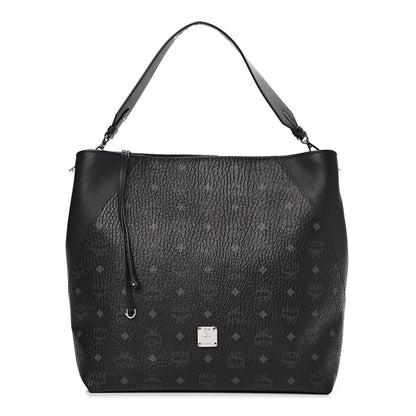 MCM Visetos Large Klara Hobo Black 1 of 10