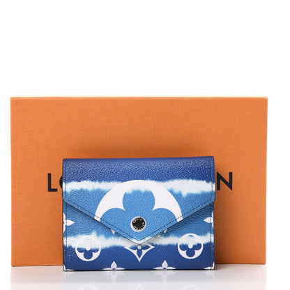 Louis Vuitton Monogram Escale Victorine Wallet Blue 7 of 7