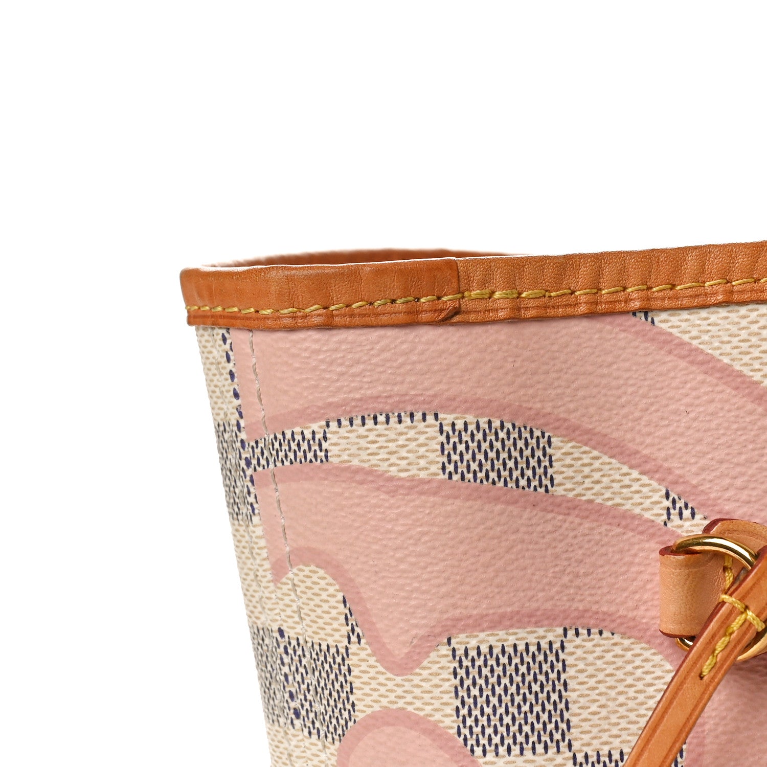 Louis Vuitton Damier Azur Tahitienne Neverfull MM 11 of 14