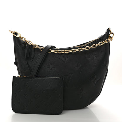 Louis Vuitton Empreinte Monogram Giant Loop Hobo Black 4 of 25