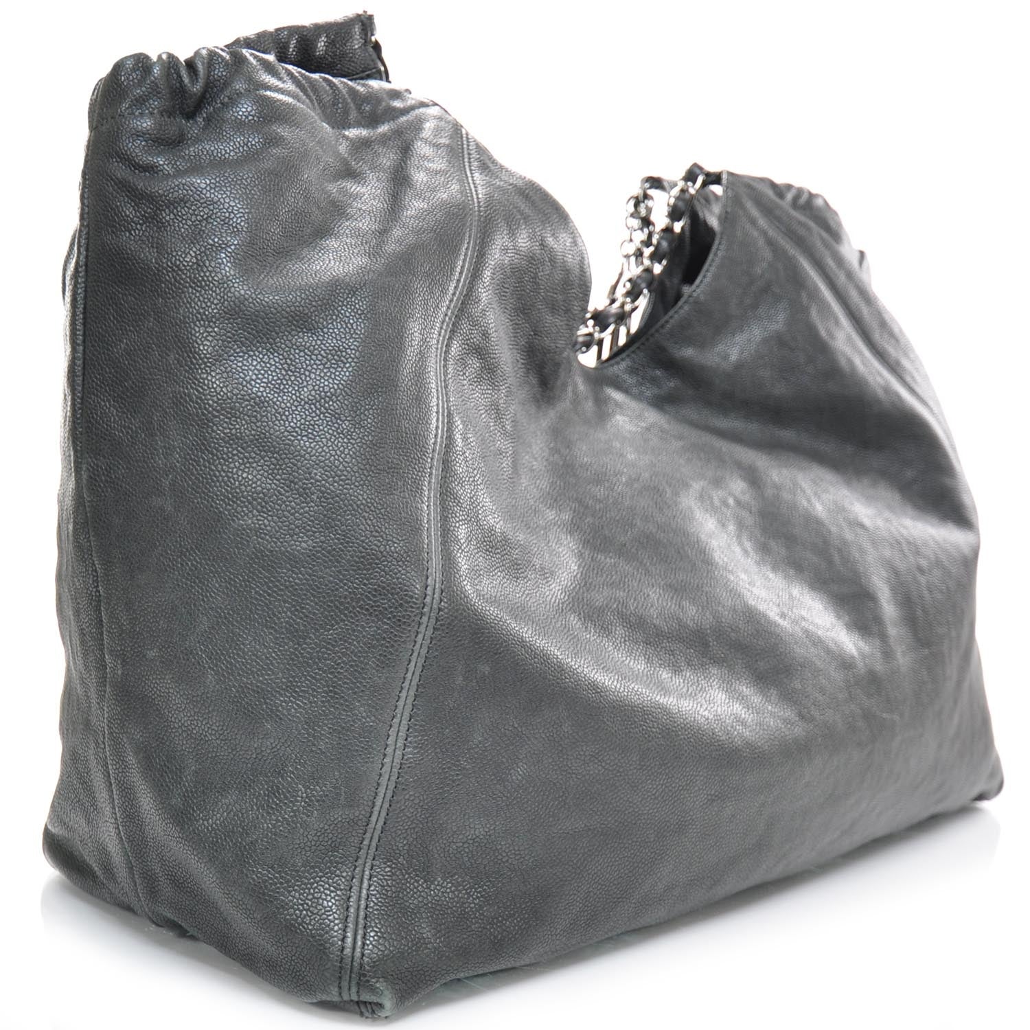 Chanel Caviar XL Coco Cabas Black 2 of 10