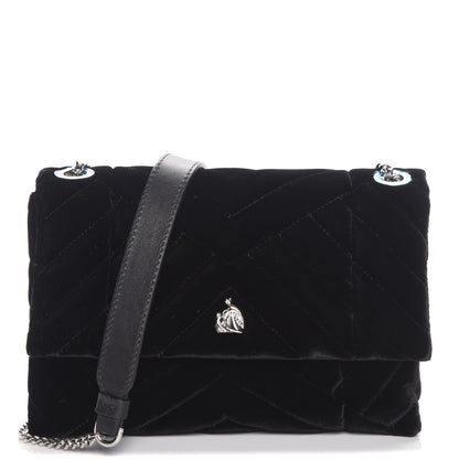 Lanvin Velvet Mini Sugar Flap Shoulder Bag Black 1 of 6