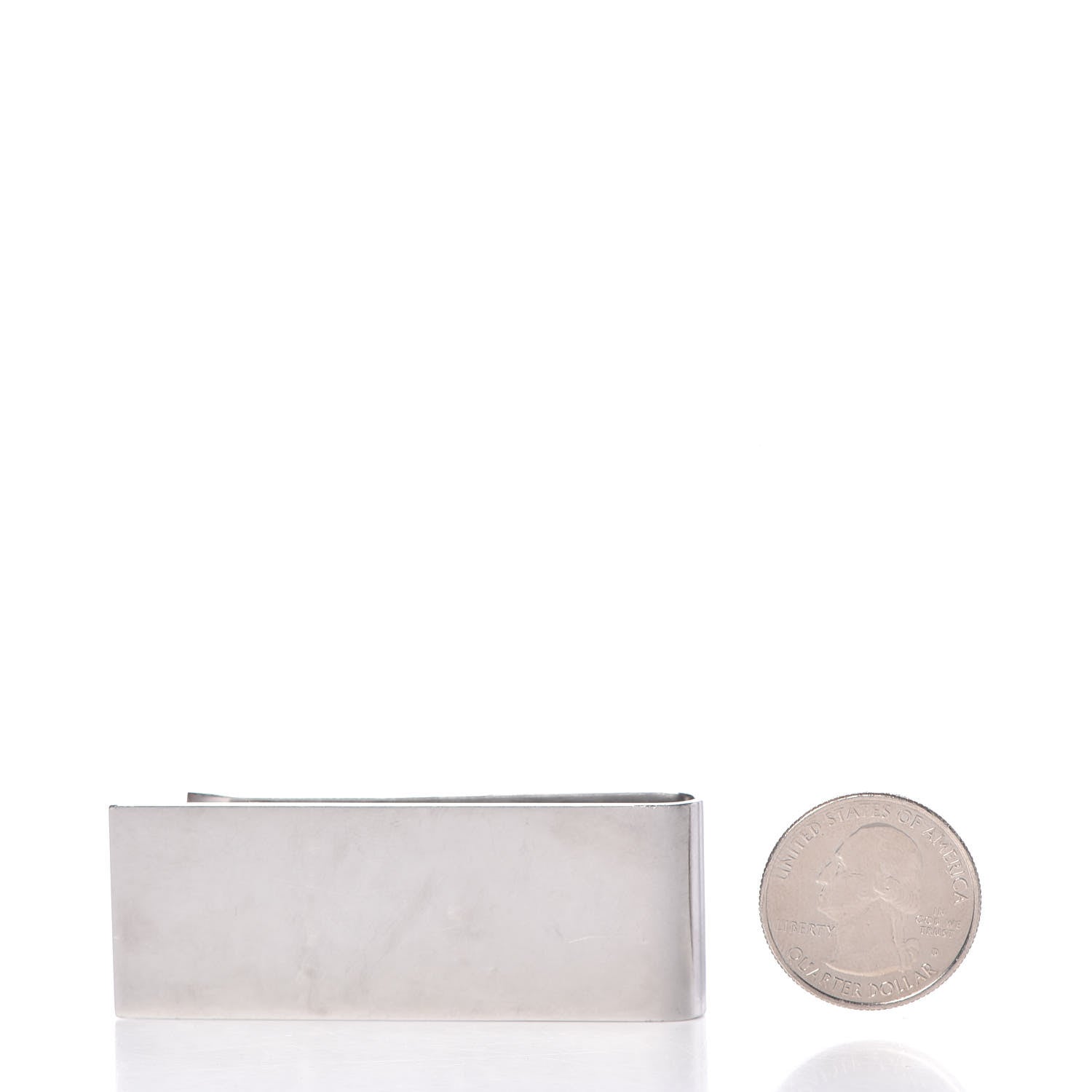 Louis Vuitton Metal Champs Elysees Money Clip Silver 2 of 3