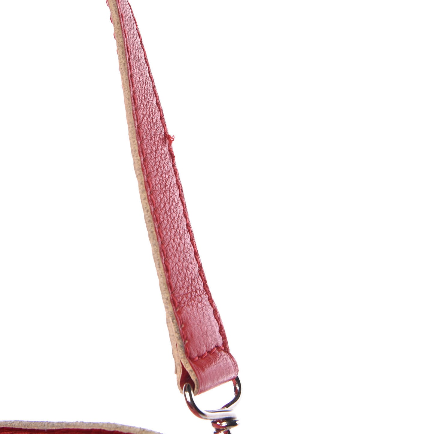 Supple Grained Calfskin Classic Silver Hardware Highlight City Rouge Fraise