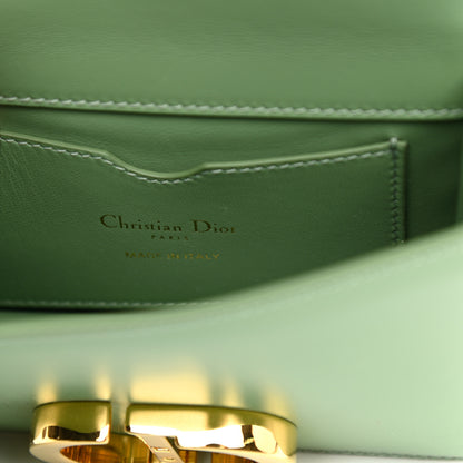 Christian Dior Smooth Calfskin Micro 30 Montaigne Flap Bag Mint Green 6 of 9
