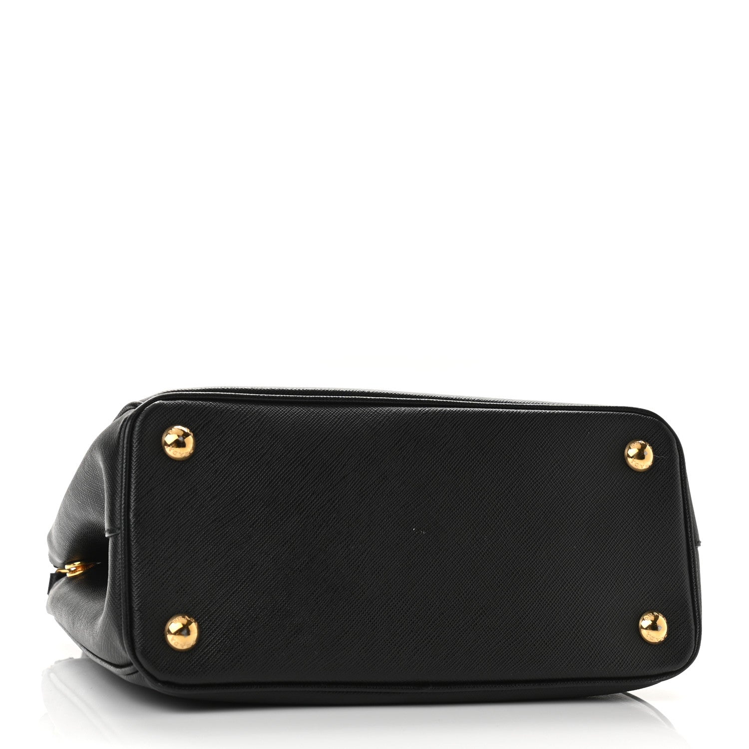 Prada Saffiano Small Galleria Double Zip Tote Black 4 of 10