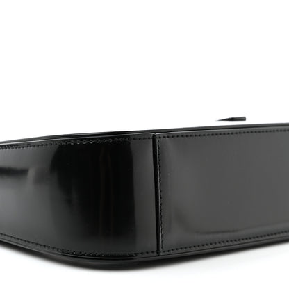 Saint Laurent Patent Le 5 A 7 Monochrome Hobo Black 9 of 12