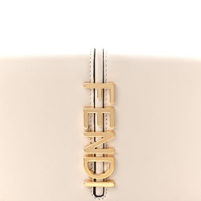 Fendi Vitello Grace Matte Fendigraphy Wallet on Chain Latte 8 of 10