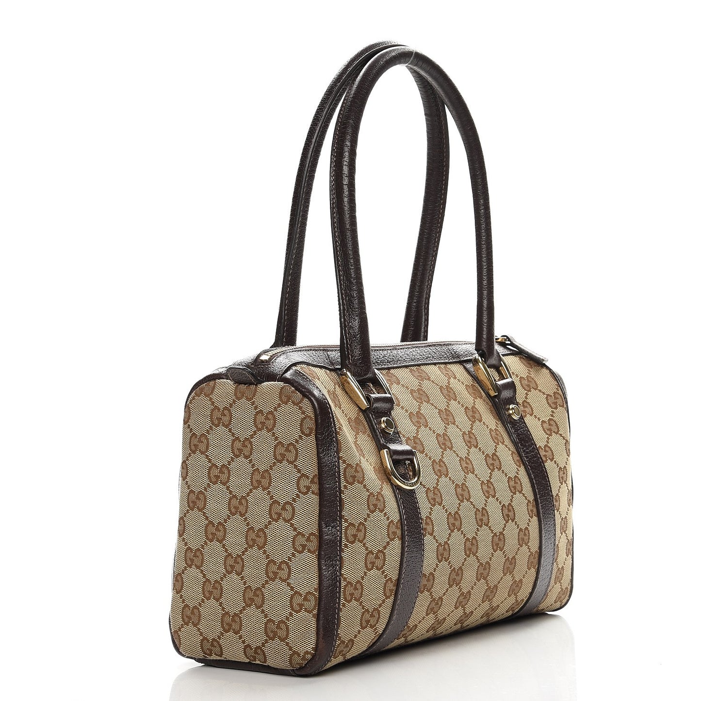 Monogram Small Abbey Boston Dark Brown