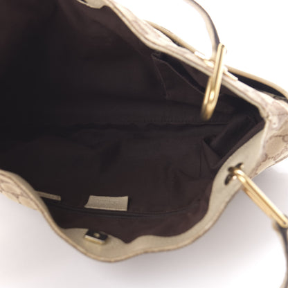 Gucci Monogram Medium Eclipse Shoulder Bag Off White 5 of 13