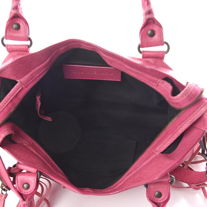 Balenciaga Agneau Classic Hardware Town Cyclamen Fucsia 4 of 8