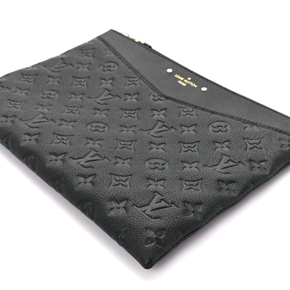 Louis Vuitton Empreinte Daily Pouch Black 10 of 11
