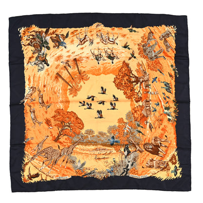 Hermes Silk Africa Scarf 90 1 of 4