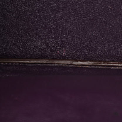 Hermes Taurillon Clemence Birkin 40 Raisin 11 of 17