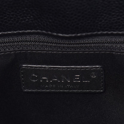 Chanel Caviar Quilted Grand Shopping Tote GST Black 17 of 23