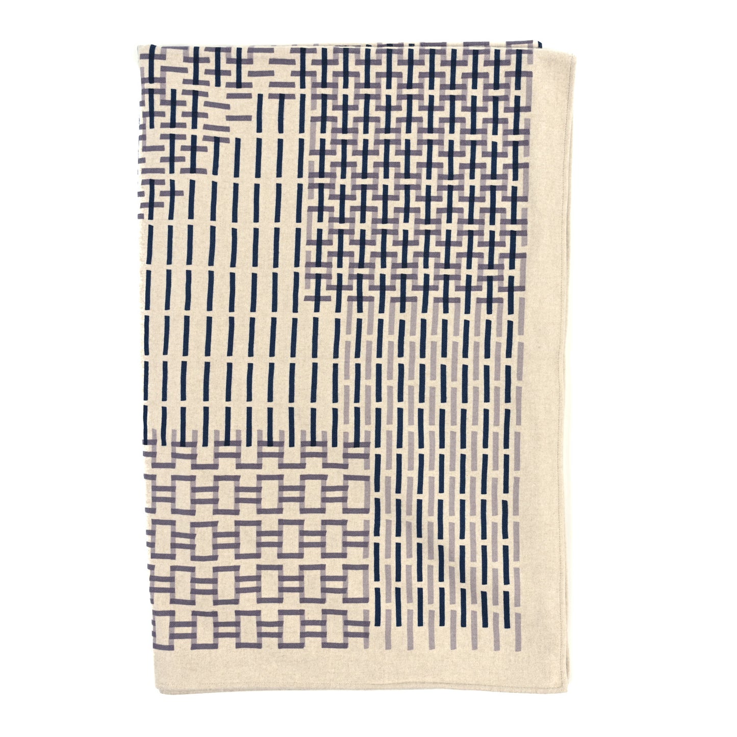 Merino Wool Cashmere Cheval Blanket Ardoise