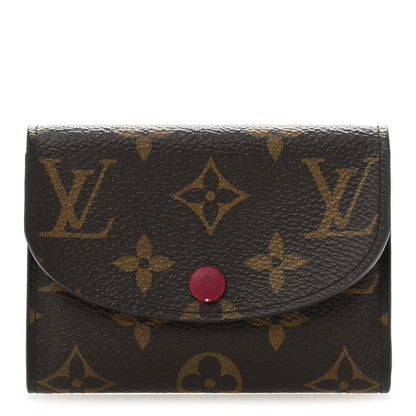 Louis Vuitton Monogram Rosalie Coin Purse Fuchsia 1 of 9