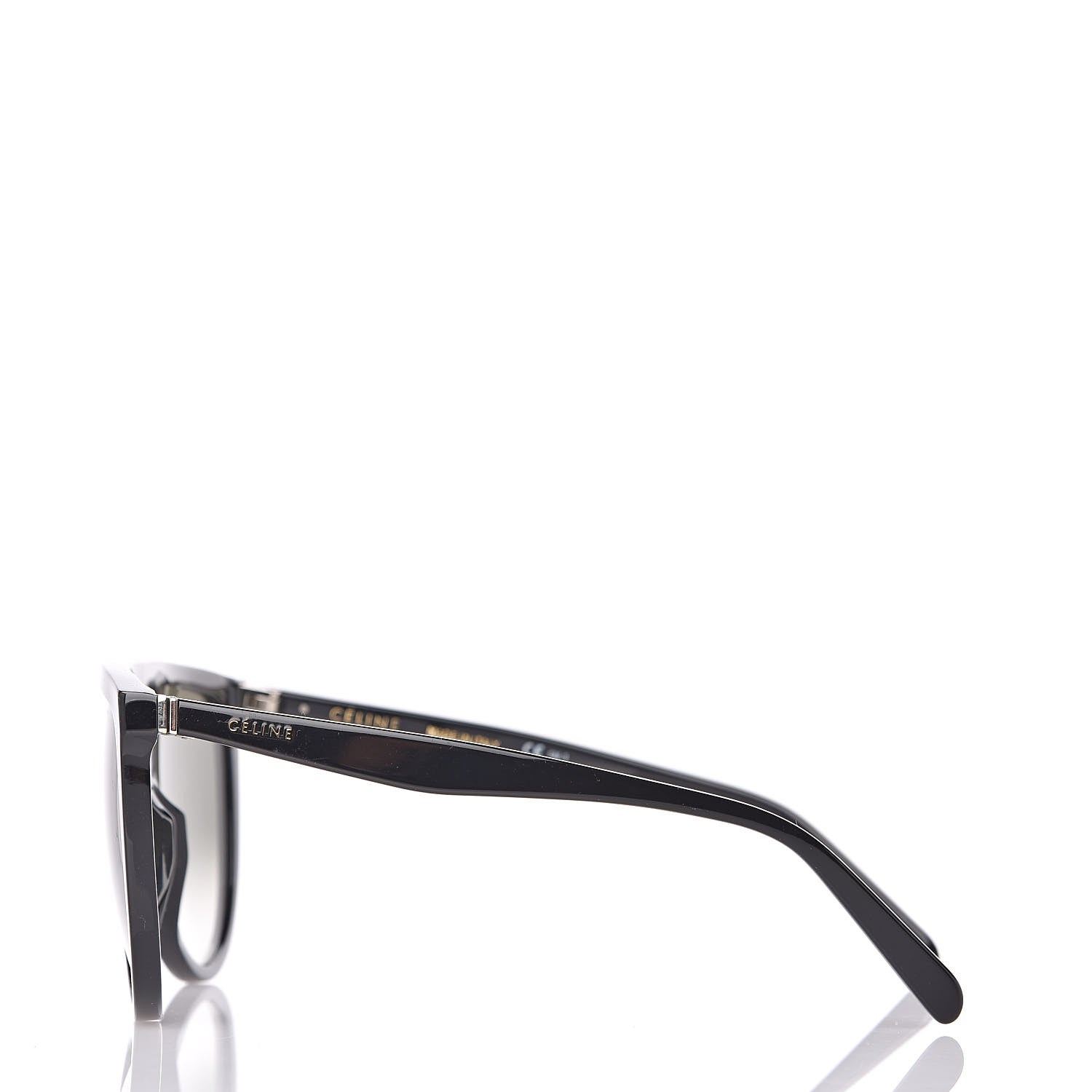 Celine Acetate Thin Shadow Sunglasses CL41435/S Black 3 of 6