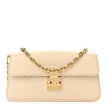 Louis Vuitton Empreinte Metis Wallet On Chain Cream 1 of 10