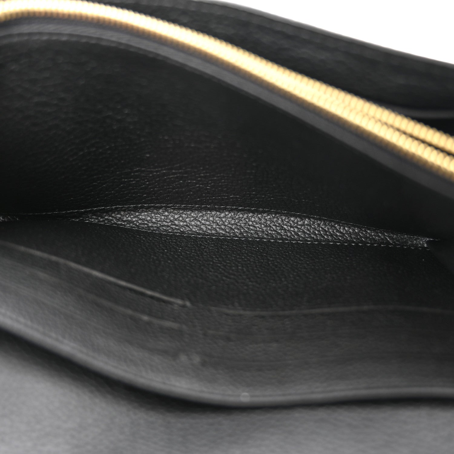 Louis Vuitton Monogram Empreinte Giant Sarah Wallet Black Beige 5 of 8