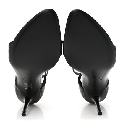 Balenciaga Calfskin Honey 90mm Sandal 37 Black 6 of 8