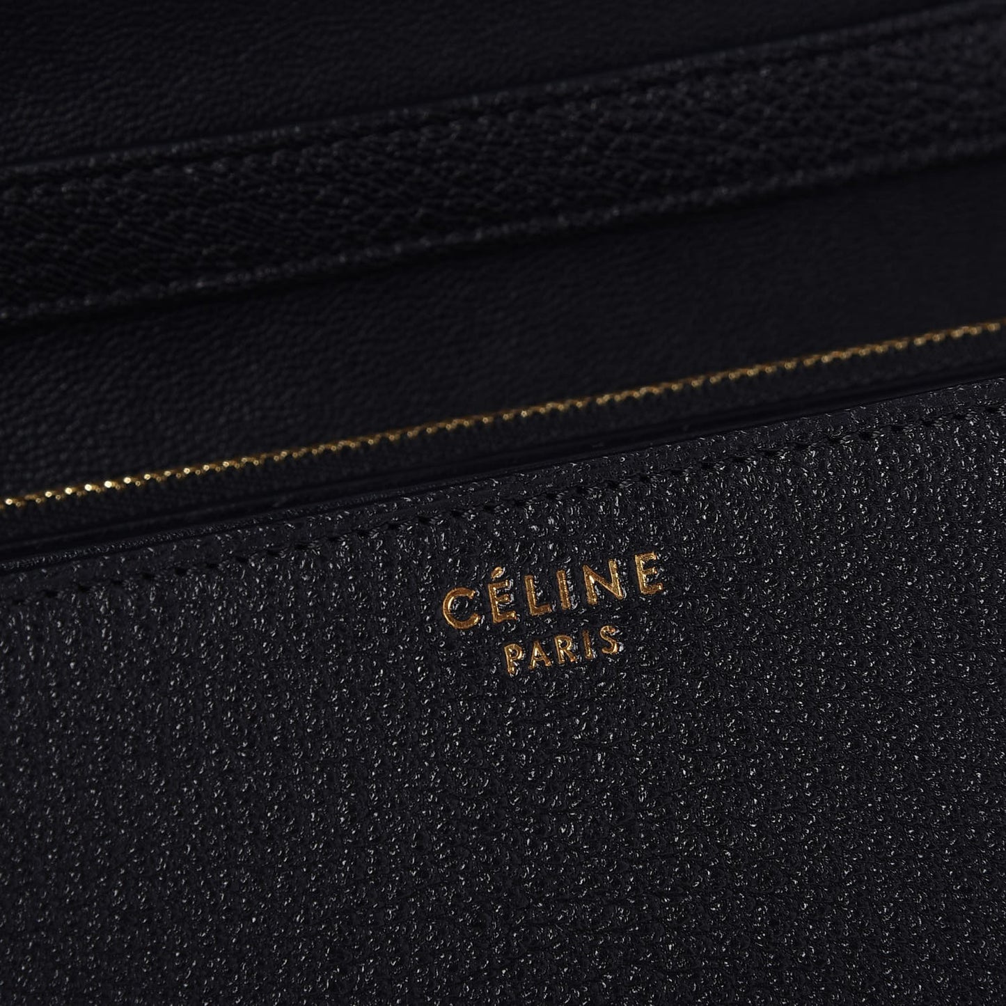 Goatskin Medium Classic Box Flap Bag Black