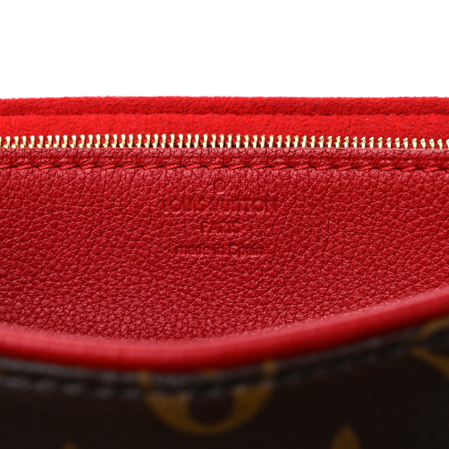 Monogram Pallas Chain Cherry