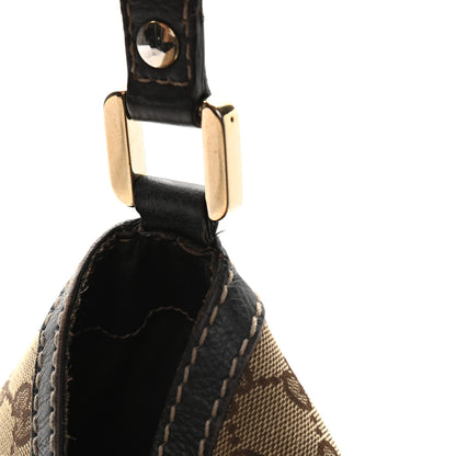 Gucci Monogram Large New Ladies Web Hobo Dark Brown 13 of 14