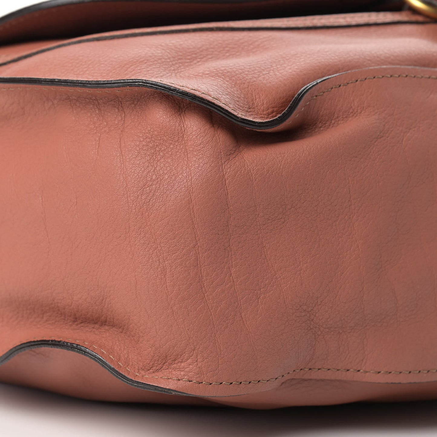Calfskin Large Marcie Hobo Coral