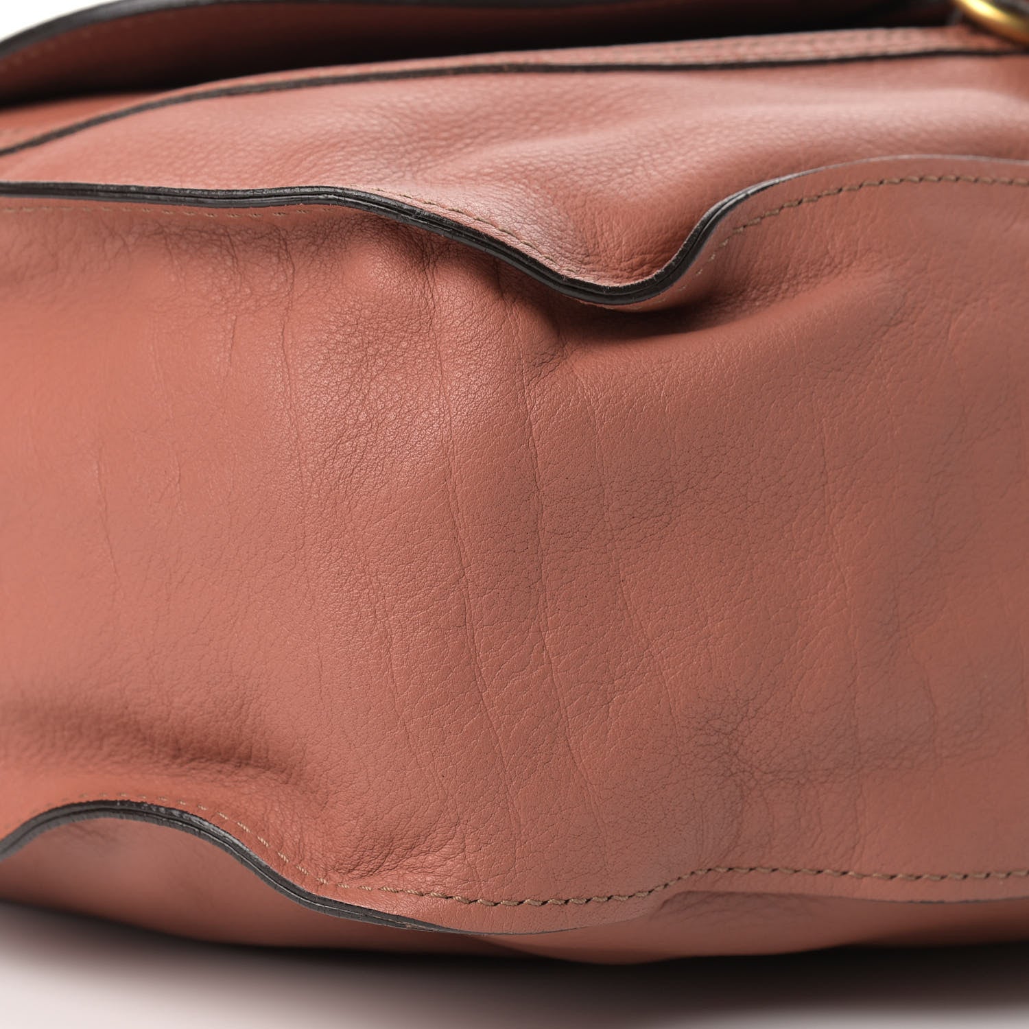 Chloe Calfskin Large Marcie Hobo Coral 8 of 11