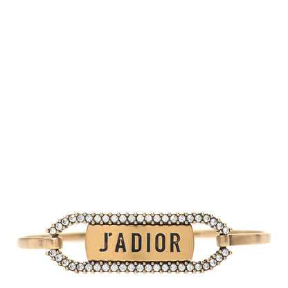 Christian Dior Metal Crystal J'Adior Bracelet Gold 1 of 4