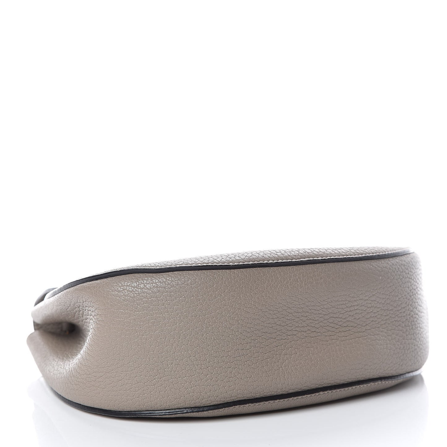Grained Lambskin Drew Shoulder Bag Motty Grey