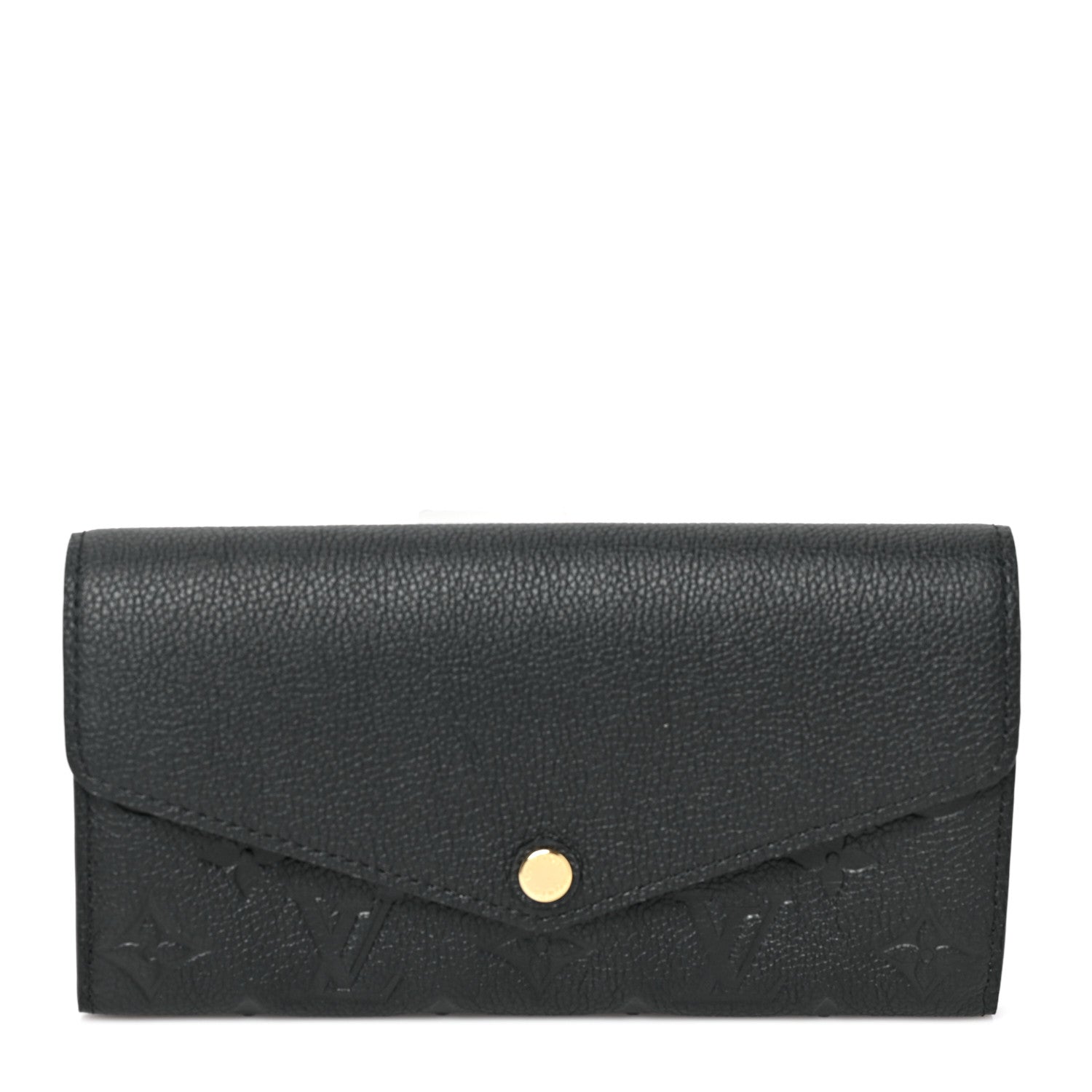 Louis Vuitton Empreinte Sarah Wallet NM Black 1 of 8