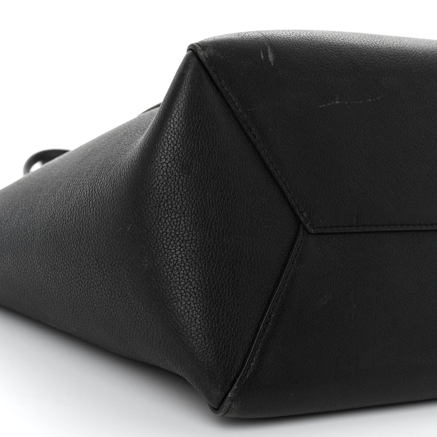 Calfskin Lockme Cabas Black