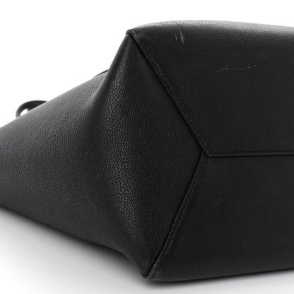 Louis Vuitton Calfskin Lockme Cabas Black 8 of 12