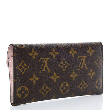 Louis Vuitton Monogram Josephine Wallet Rose Ballerine 3 of 11