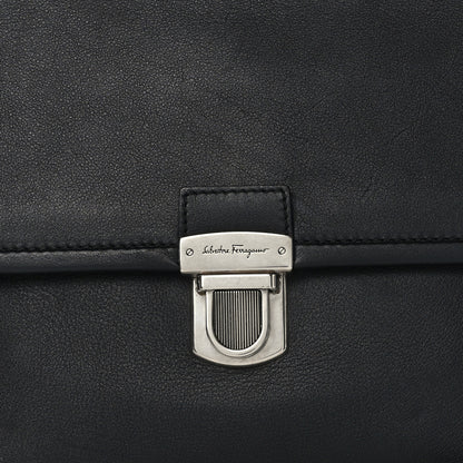 Salvatore Ferragamo Calfskin Briefcase Black 7 of 9