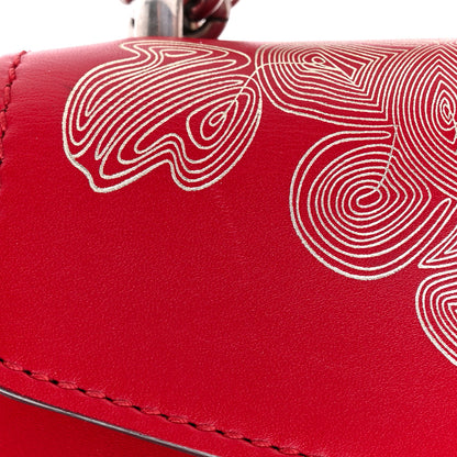 Gucci Calfskin Chinese New Year Mini Dionysus Shoulder Bag Hibiscus Red 17 of 18