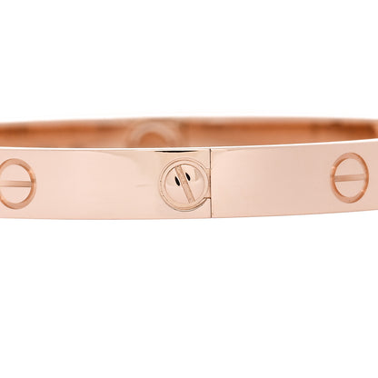 Cartier 18K Pink Gold LOVE Bracelet 18 4 of 9