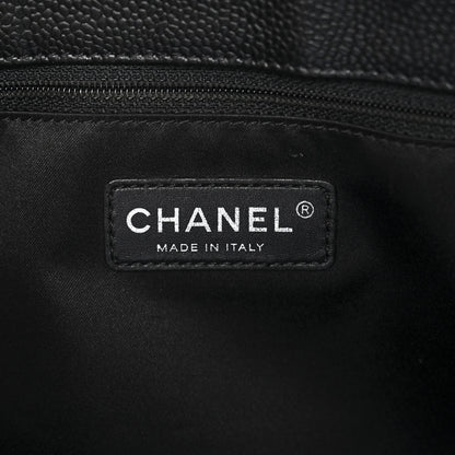 Chanel Caviar Quilted Grand Shopping Tote GST Black 6 of 10