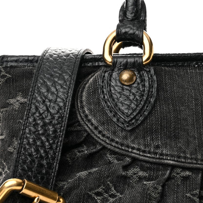 Louis Vuitton Denim Neo Cabby GM Black 10 of 17