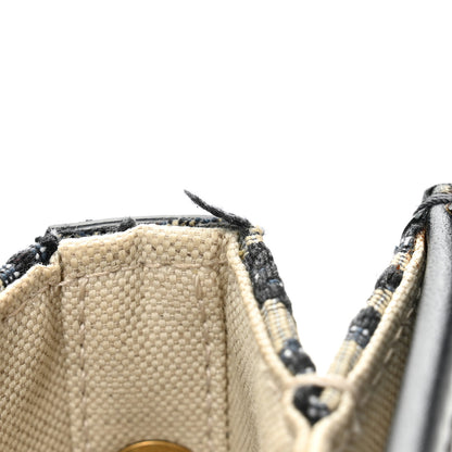 Christian Dior Oblique Square DiorAddict Flap Navy Blue 10 of 13